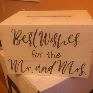 Wedding card box